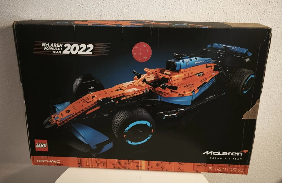 LEGO TECHNIC  Mclaren Formel 1 Rennwagen 42141 Formula Team 2022 - Bild 2 von 4