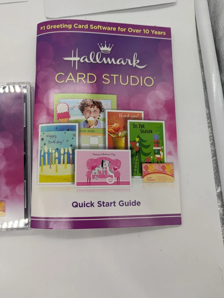 RARE! Hallmark Card Studio Deluxe 2013  Windows XP Vista 7 8 CD - Image 4 of 4