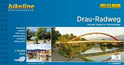 Bikeline Drau-Radweg: Von der Quelle nach Maribor. Buch Esterbauer - Esterbauer Verlag