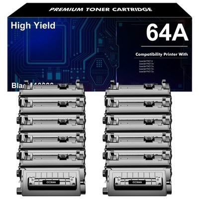 CC364A Toner Compatible with HP 64A Laserjet P4014 P4015n P4015x P4515n 4515 Lot