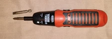 Black & Decker AS600 Alkaline (4) AA Battery Cordless Powered Screwdriver 6v 