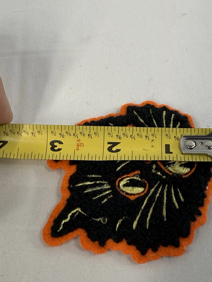 Creepy Co. Embroidered Patch BEISTLE HALLOWEEN RARE Black Cat - Image 4 of 4