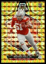 2024 Panini Mosaic Yellow Prizm Michael Hall Jr. Rookie Cleveland Browns #352