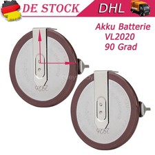 2X Panasonic Akku VL2020 Battery 90 Grad f�r BMW E39 E46 E60 MINI Auto Schl�ssel