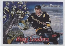 1994-95 Topps Finest Ring Leaders Ron Francis #16 HOF 0h6x