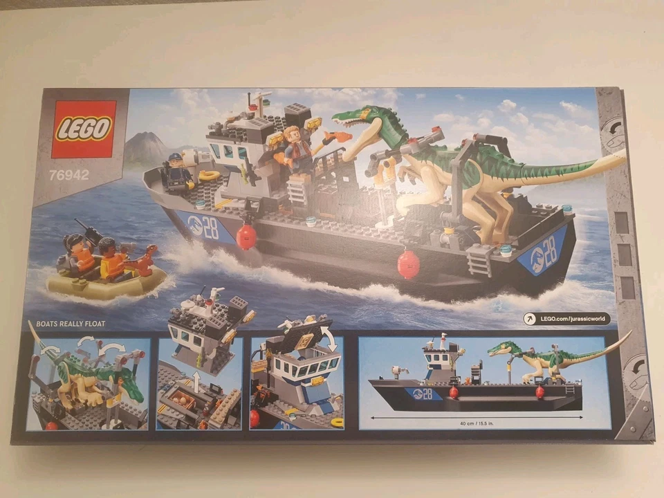 LEGO 76942 Jurassic World: Flucht des Baryonyx NEU & OVP - Bild 2 von 2