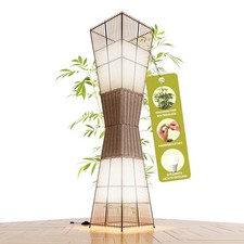 Stehleuchte SKOV 36282 Ø30CM 2 flammig, E27 Bambus, Rattan