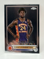 2022 Topps Chrome McDonald's All American - Chris Livingston #51 (RC)