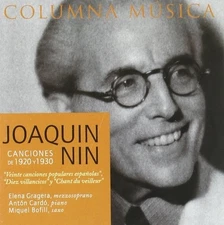 Joaquin Nin Canciones (Gragera, Cardo, Bofill) (CD) Album
