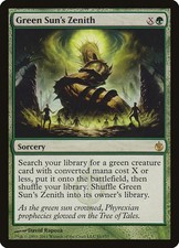 Green Sun's Zenith [Mirrodin Besieged] Lightly Played