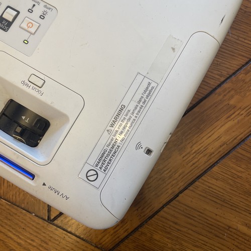 Epson H471A Projector PowerLite 1945W- Cable Included - No Remote. - 第 2/9 張圖片