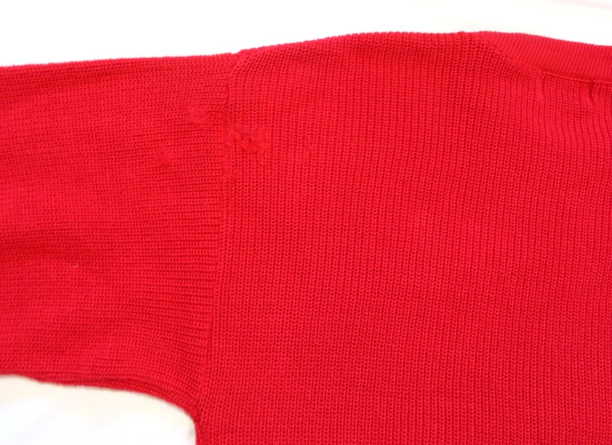 McDonalds Vintage Uniform Employee Sweater Fast Food Collectable 