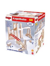Haba Kugelbahn-Bausatz Holz-Spielzeug Kinder Murmeln Bauklötze Bausteine