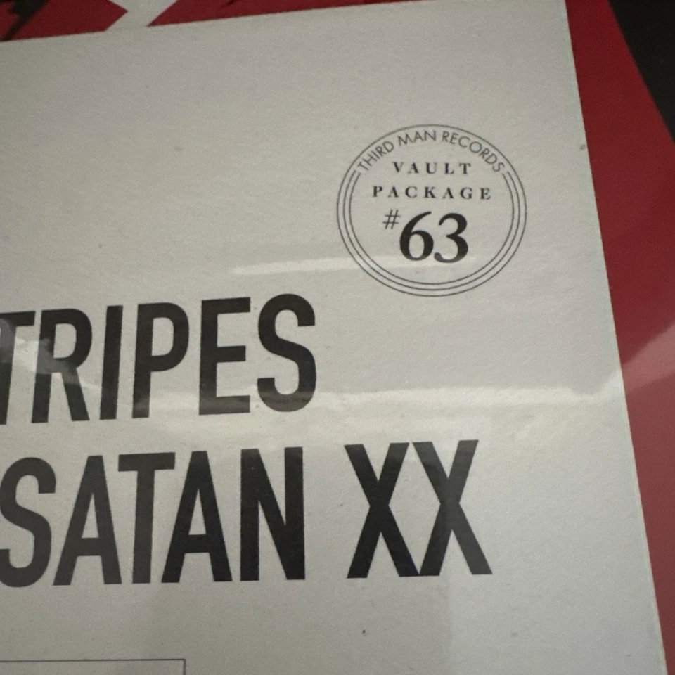 THE WHITE STRIPES - GET BEHIND ME SATAN XX - THIRD MAN VAULT #63 - New/Unplayed Foto 4 de 4