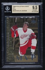 1996 Collector's Choice MVP Gold Nicklas Lidstrom #UD33 BGS 9.5 GEM MINT HOF 2cb
