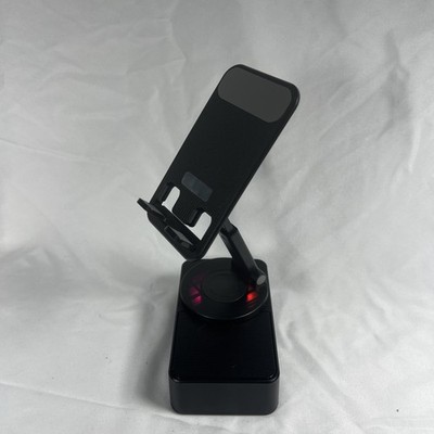 Cell Phone Stand with Wireless Bluetooth Speaker, LED, Anti-Slip Base HD Sound 