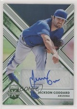 2018 Panini Elite Extra Edition Emerald 17/25 Jackson Goddard #141 Auto fm0