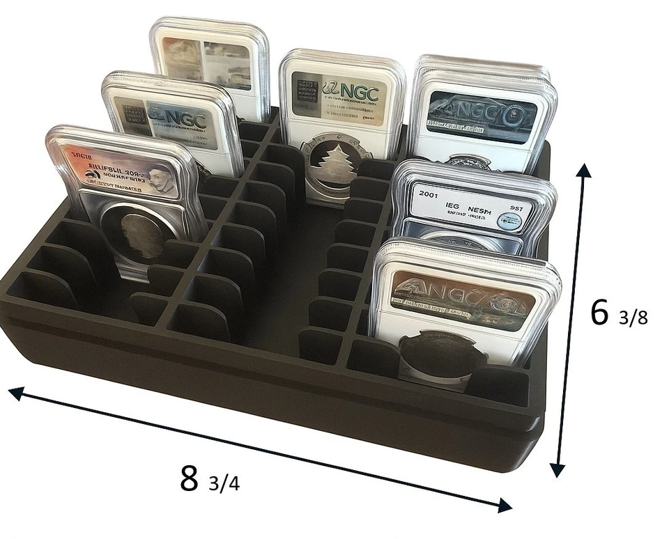 1oz Silver, Gold, Bronze Storage -  Holds 30 -  1oz Bars or Rounds Slabs - Image 2 of 4