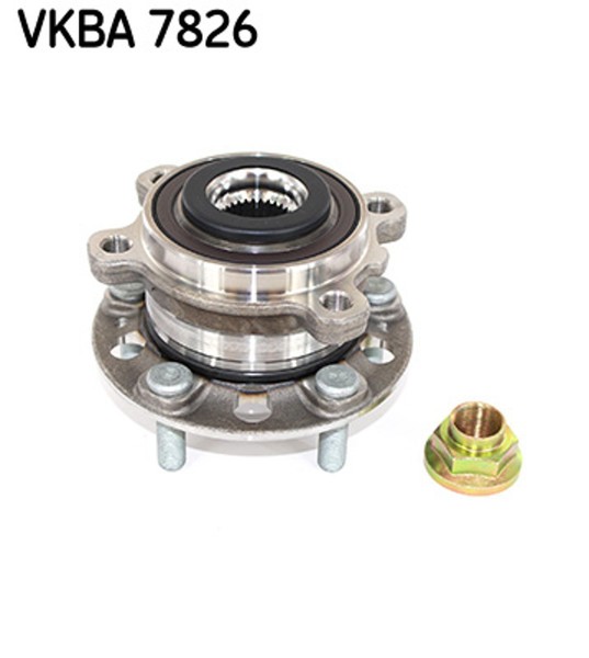 Radlagersatz SKF Vkba 7826 FüR Hyundai Tucson NX4E NX4A Kona OS OSE OSI I20 3 5-image