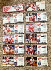 Detroit Red Wings 90s Little Caesars Promo Set Yzerman Fedorov Coffey MORE!!!