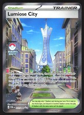 Lumiose City 111/088 Ultra Rare Perfect Order Pokemon Holo Lightly Played