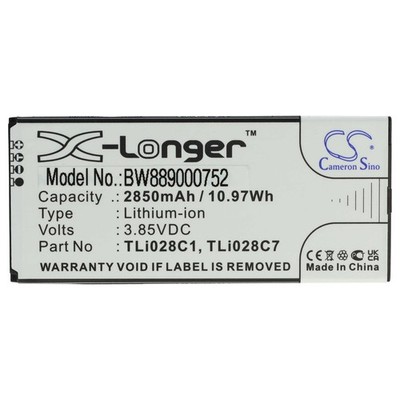 Akku für Alcatel TLi028C1 TLi028C7 2850mAh