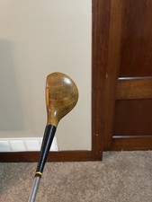 Spalding Model 19 Persimmon 4-wood Reg. F3868 Steel Ladies RH 40.75  