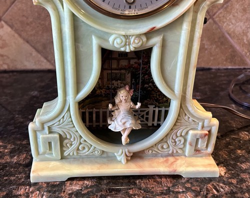 Orologio Vintage Mastercrafters Swinging Girl Movimento Onice Verde Illuminato *Funzionante* - Foto 4 di 12
