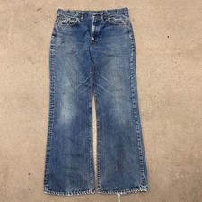 vtg 70s 80s Levi's 517 Orange Tab Bootcut Jeans Men 36 Medium Wash Talon 42