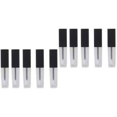 2 Pack Lipgloss Tuben Leer Lippgloss Röhre Nachfüllbare Lipgloss-Tuben