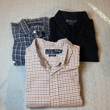 Lot Of 3 Ralph Lauren XL Long Sleeve Button Down Shirts