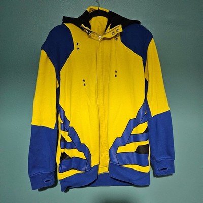 Marvel Our Universe Hot Topic Deadpool Wolverine X-Men Hoodie XL Zip Away Sleeve