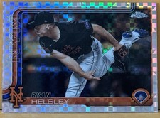 2025 Topps Chrome Update Baseball Ryan Helsley X-Fractor New York Mets USC12