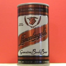 Leinenkugel's Bock Beer S/S Can Black Letters Chippewa Falls Wis 30 S/T B/O -1/1