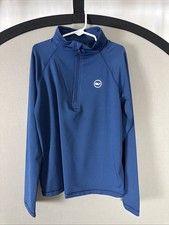 VINEYARD VINES Blue 1/2 ZIP Pullover Jersey Shirt New W Tags Size S 8-10