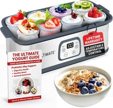 Probiotic Yogurt Maker with Adjustable Temperature Time Control - Make Trillio