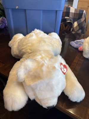 TY Beanie Buddy Polar Bear Large Plush w/ Tags Big Paws