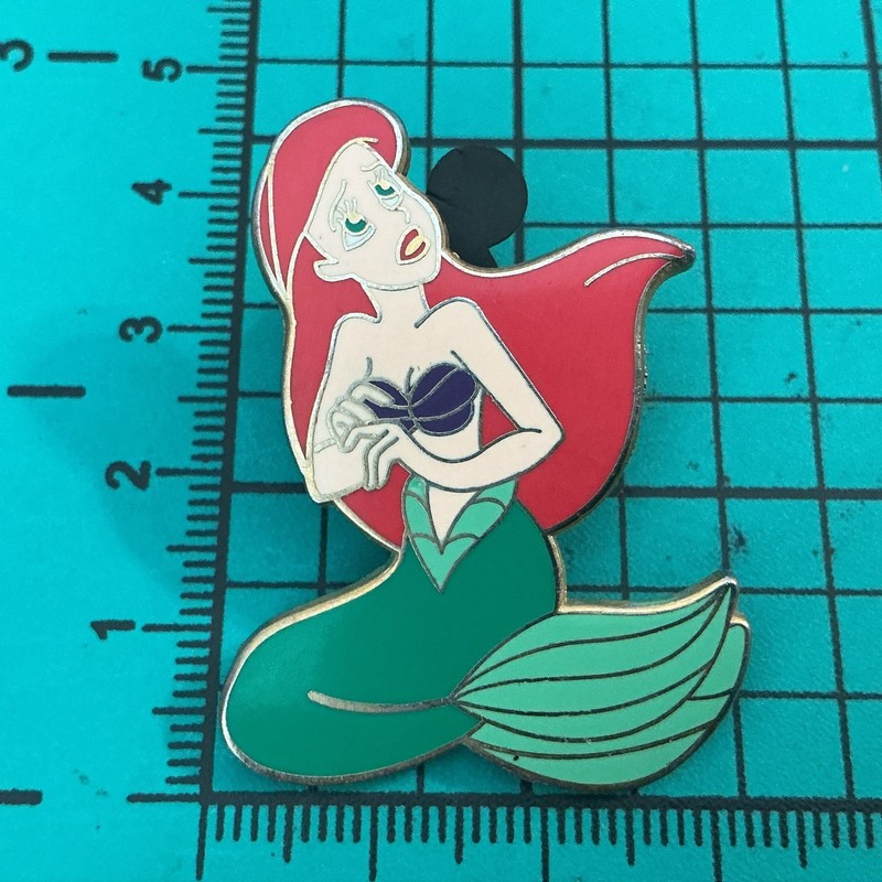 Disney Pin Little Mermaid Ariel Scared Worried