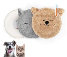 Heated Cat Bed Indoor, Microwavable Heating Pads for Cats, Puppies  Small Pe...