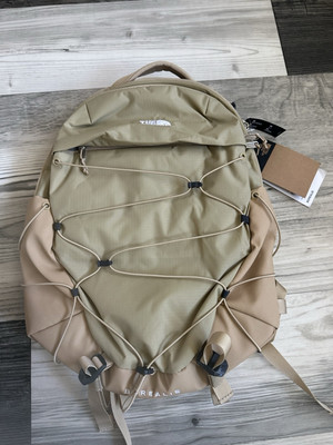 north face backpack british khaki THE NORTH FACE Women's Borealis Commuter Laptop Backpack Khaki Stone NEW