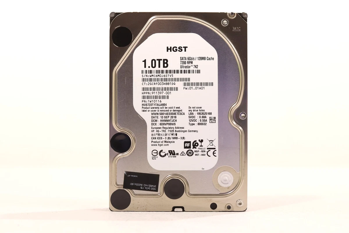 HDD 1TB 2,5インチ 10個まとめ　確認済み HGST 1 TB 128 MB Cache Internal Hard Disk Drives for sale | eBay