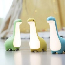 LED Night Lamp Dinosaur Brachiosaur USB Bedside Light Kids Toy Gift