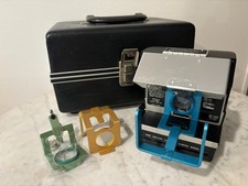 Rare Polaroid Dine Instant Close-up Camera Model IV 3 Lenses Case - Untested