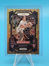 2024 Prizm Monopoly WNBA Alissa Pili #72 Millionaire Rookie Gold Mojo Prizm /500