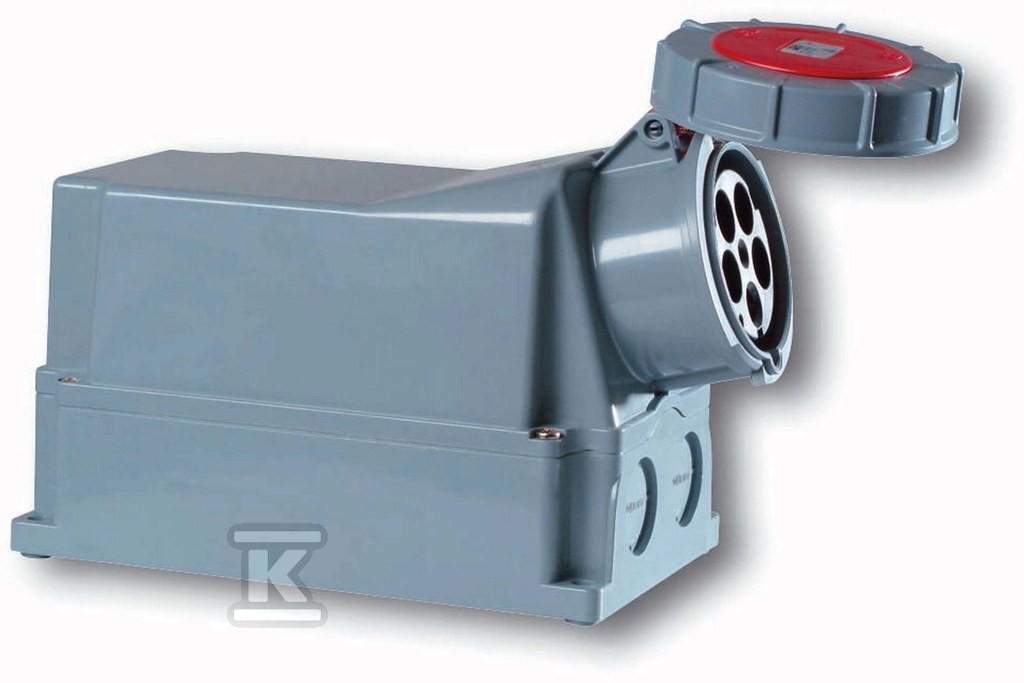 Pce Twist 145-6 Prise Murale Femelle Cee 125 A 5 Pôles 400 V 1 Pc(S) - Image 4