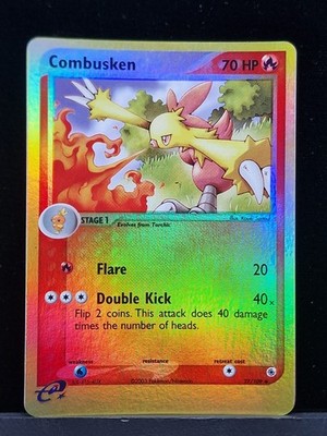 Pokémon TCG Combusken EX Rubin und Saphir 27/109 Reverse Holo NM