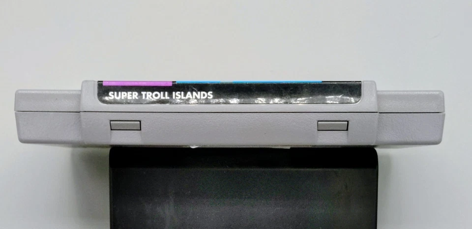 Super Troll Islands (Super Nintendo SNES, 1994) Clean Tested 🇨🇦 - Image 3 of 3