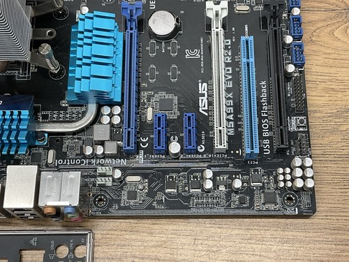 ASUS M5A99X EVO R2.0 ATX Gaming Motherboard + AMD FX 6300 CPU + 8gb RAM - Picture 7 of 23