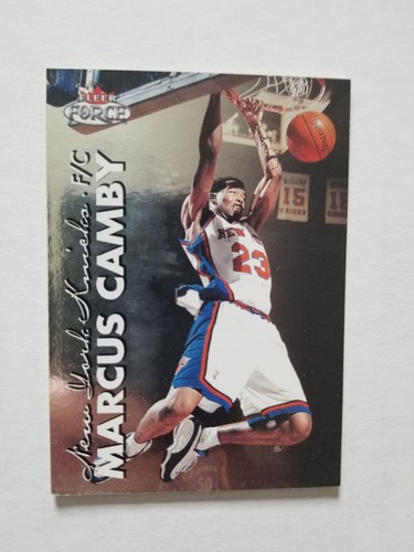 1999 Fleer Force Marcus Camby #30 card