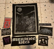 heavy metal patches lot doom metal black metal